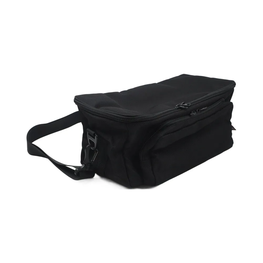 Black Waterproof Case for JBL 5 Speaker 17.25 x 8.76 x 2.47 cm with Ribbed Shoulder Hooks and Adjustable Strap
