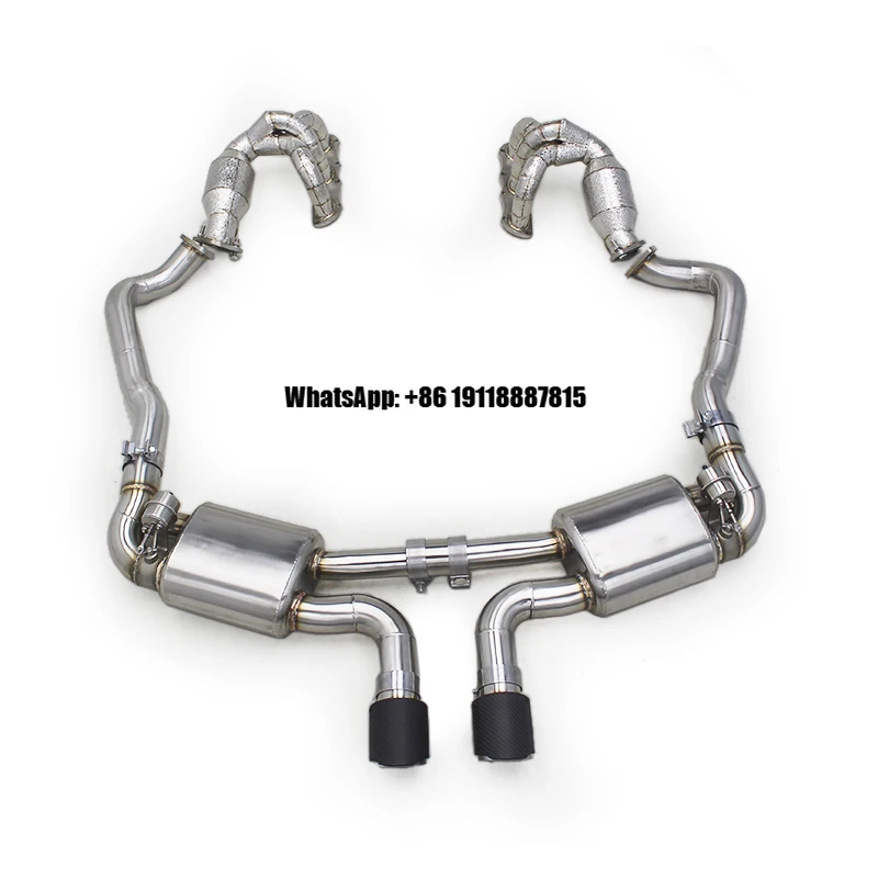 

Factory Full Spofrt Exhaust System for Porsche 981 Boxster/Cayman Exhaust Catback Manifold Header