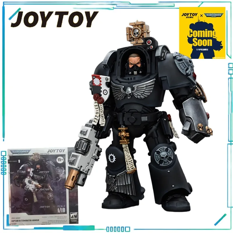 JOYTOY véritable JOYTOY X Warhammer 40K série la main d'Astat acier Terminator société commandant et fer père Philos modèle