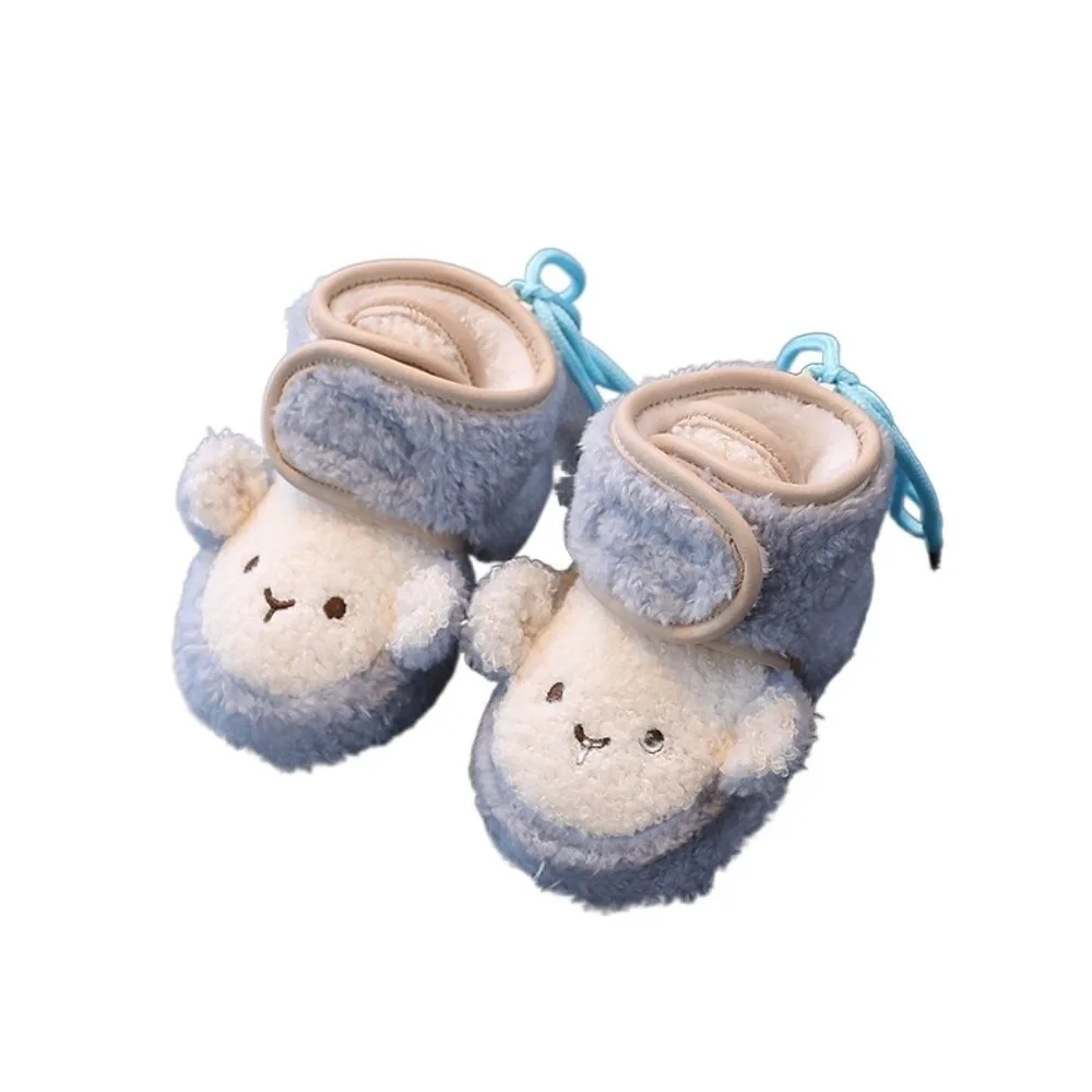 

Casual Cute Monkey Newborn Baby Shoes Slipper Soft Comfortable Anti-Slip Socks Toddler Crib Boots Snow Boots Girls Boys