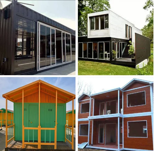 Integrated housing,Prefabricated Living Container House prefab mobile modular home container house control