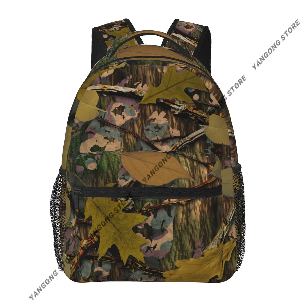Backpack Casual Travel Bag Natural Camouflage Tile School Bag Fashion Shoulder Bag For Teenage Girl Bagpack