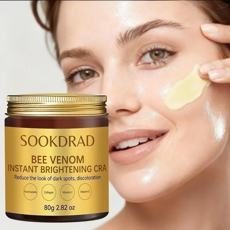 

Bee Venom Brightening Cream, Collagen, daily glow, 80g/2.82oz, all skin types