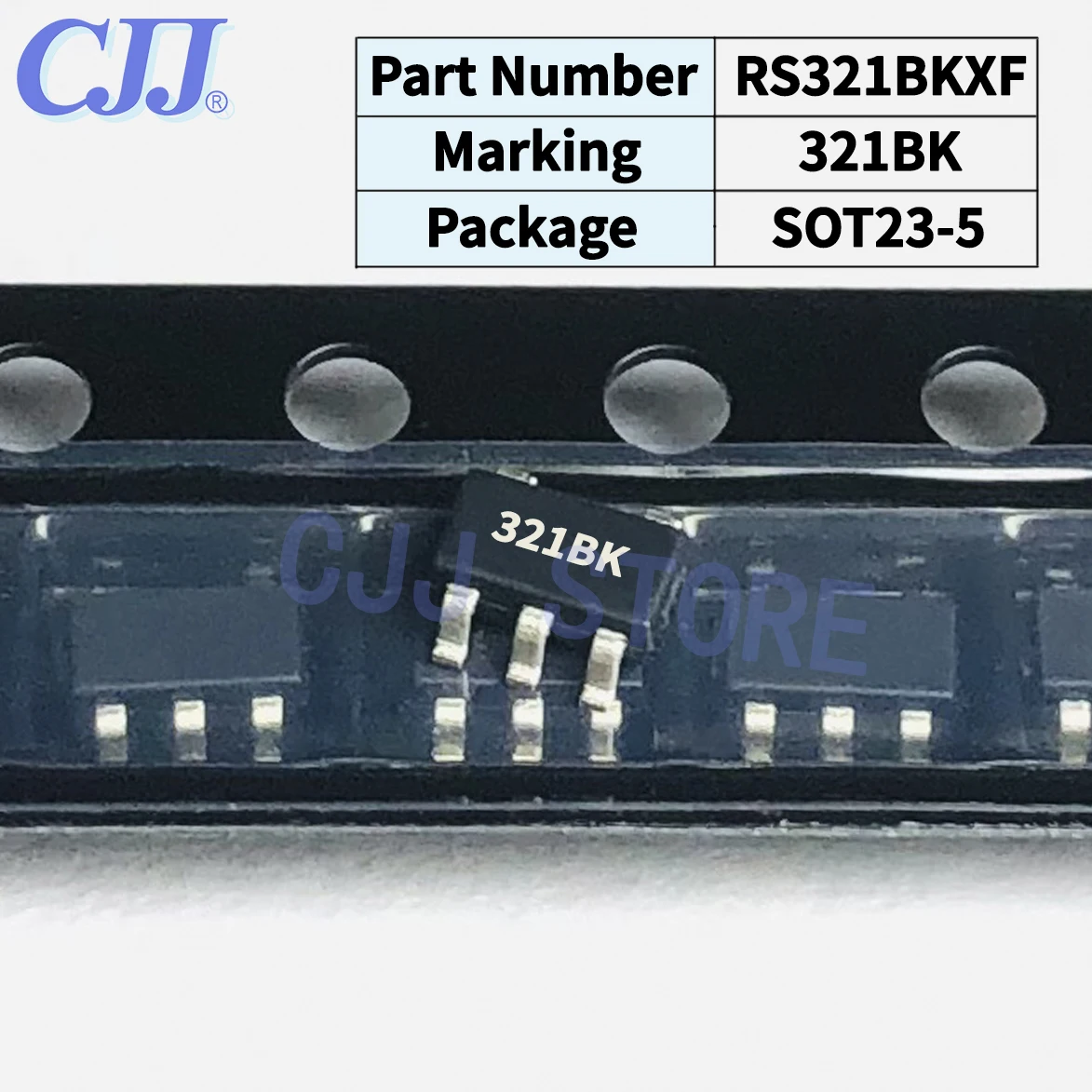 

1~3000PCS/Lot RS321BKXF 321BK Marking RS321BK SOT23-5 IC SMD Operational Amplifier new and original