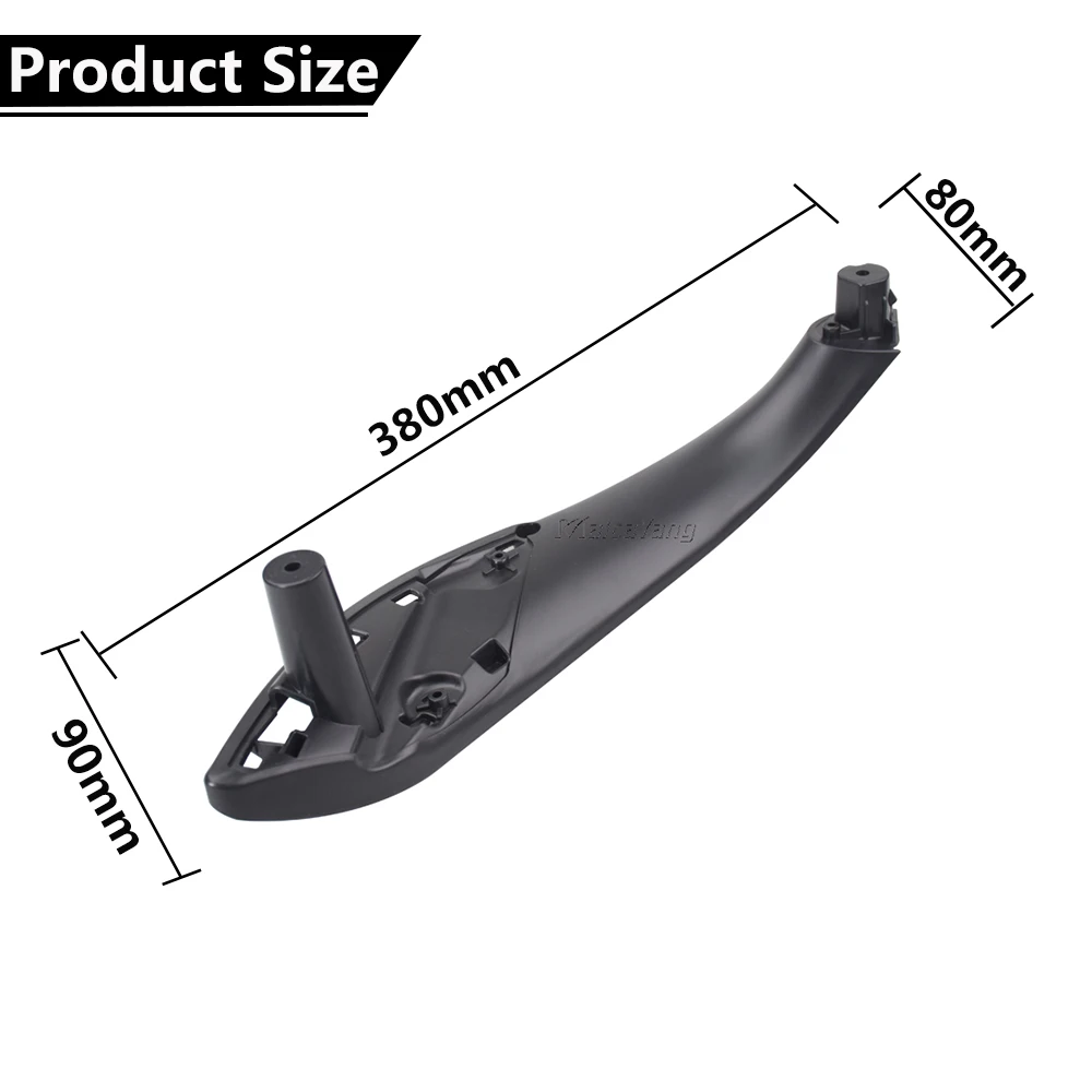 السيارات الداخلية الباب ألياف الكربون اللون مقبض سحب داخل الكسوة صالح ل 2013-2018 BMW F30 F31 F32 F33 F34 F35 F36 F80 F82 F83 #4