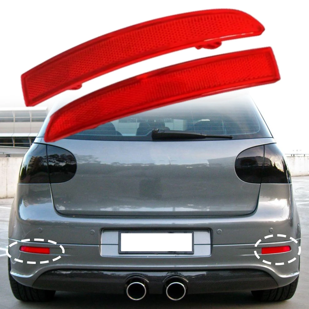 For Volkswagen Golf 5 Mk5 R32 2004-2009 Car Rear Bumper Tail Brake Light Warning Turn Signal Lamp Cover No Bulb 1K6945105A