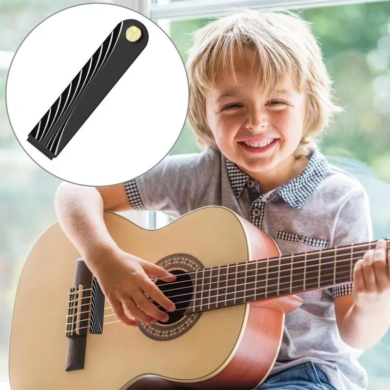 Guitar String Mute Silencer Guitar Practical Mute Sound Reduction Silencer Guitar Fretboard Muting Silence Pad For Home Dorm