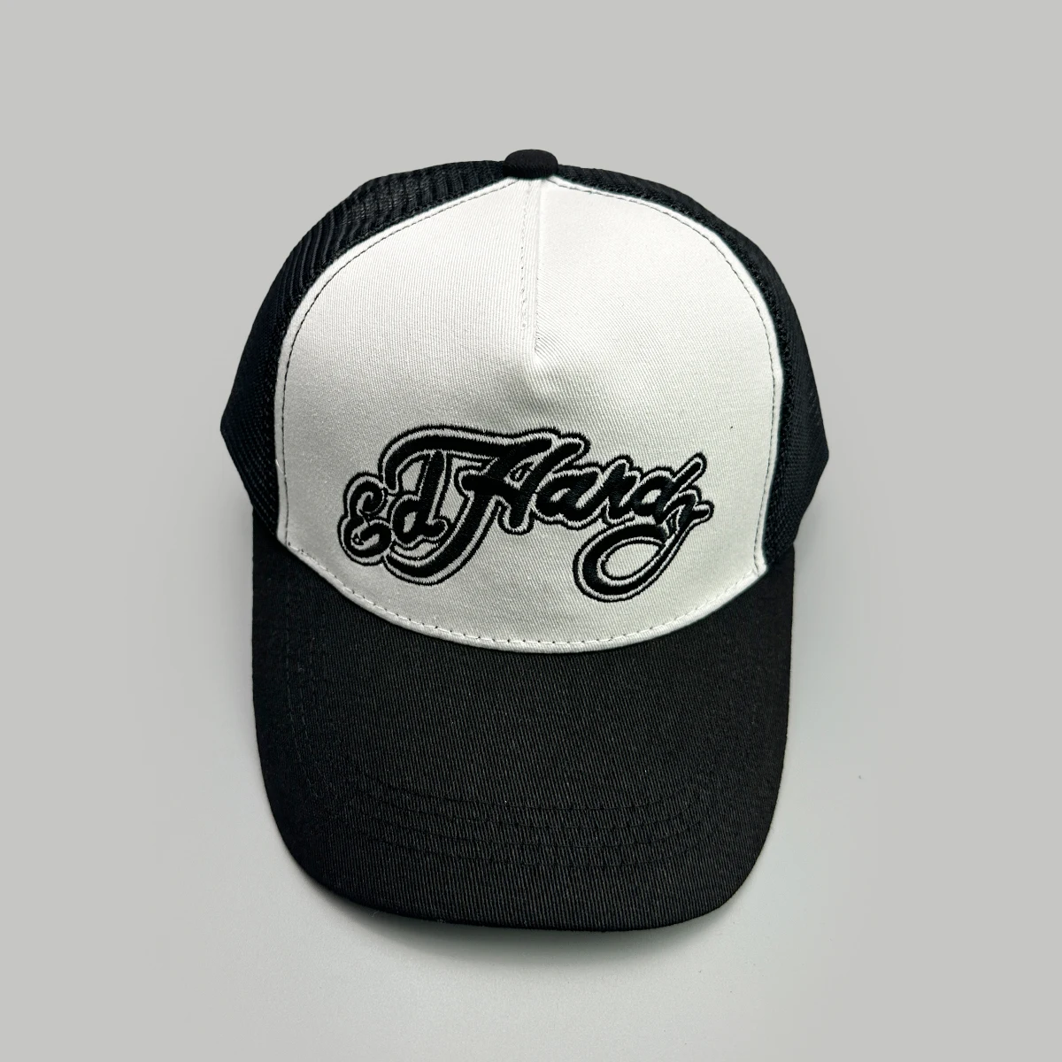 Color Block Letter Embroidery Baseball Hats New Unisex Sunshade American Style Breathable Hip Hop Mesh Versatile Trucker Caps - Image 5