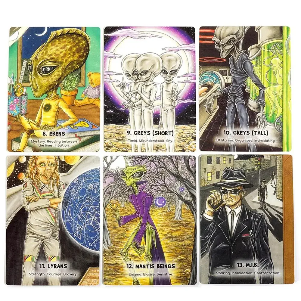 بطاقات أوراكل المريخ الصوفي 54 قطعة بطاقات التارو العرافة المصير الكهانة التارو سطح السفينة الترفيه مجلس لعبة هدايا الحفلات #6