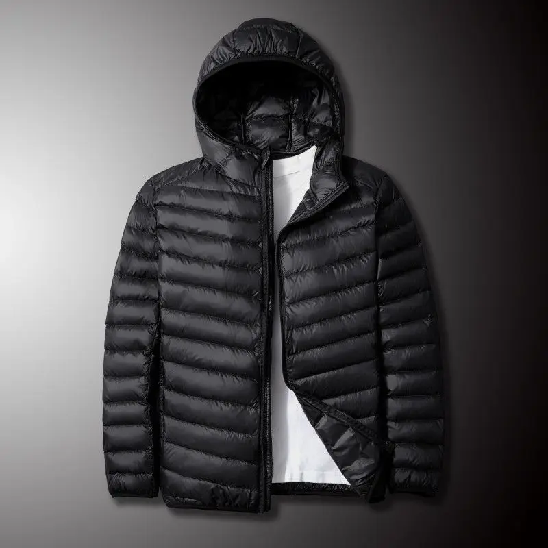 Off-season Clearance Light Thin Down Jackets Stand-up Collar Ultra-light and Slimming Down Short Men's Jackets for Young People