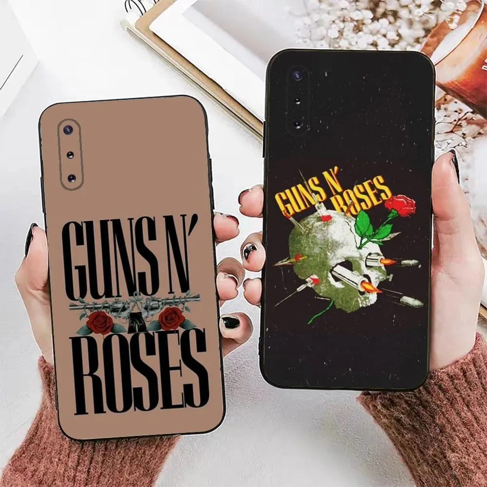 Band G-Guns N R-Rose Phone Case For Samsung Galaxy A13,A21s,A22,A31,A32,A52,A53,A71,A80,A91 Soft Black Phone Cover