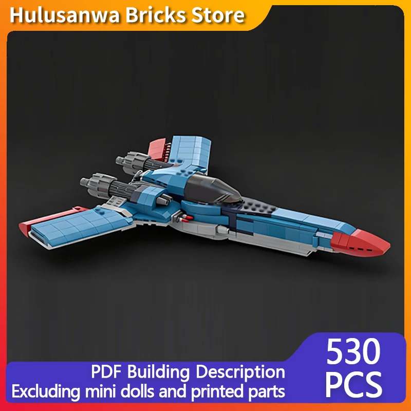

Star Movies Model MOC Building Brick Z-95 Space Fighter Jet Modular Technology Children Holiday Gifts Assemble Toys Suit