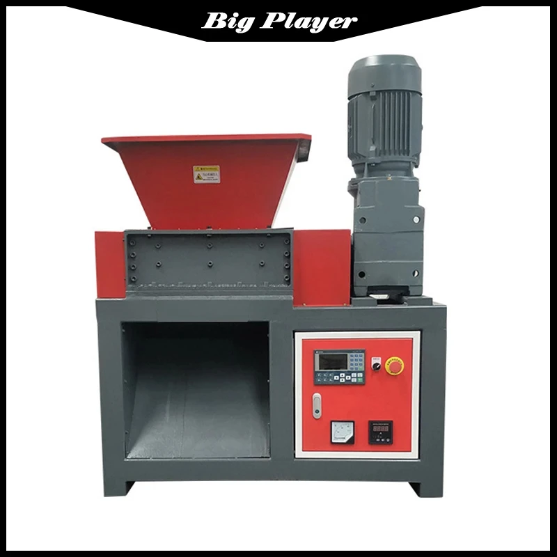 

220V 3KW Crusher Industrial Shredder Machine Bone PVC Pipe Bottle Crushing Machine 2-6t/h Powerful Plastic Shredder