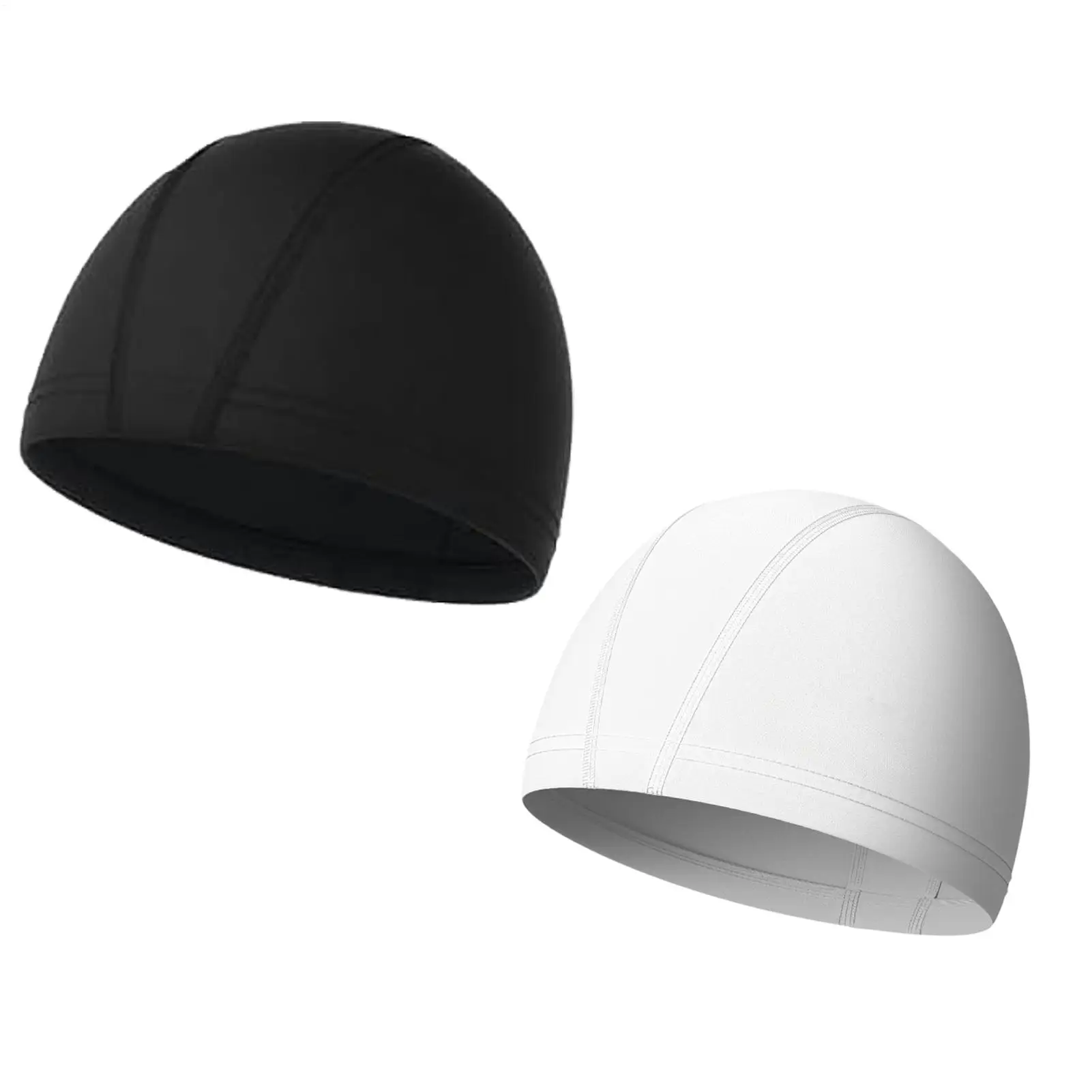 

Шапочка для плавания, 2 шт., дышащая, эластичная, водонепроницаемая, для женщин, мужчин, детей, для бассейна, пляжа, для мальчиков и девочек, для походов, рыбалки, путешествий