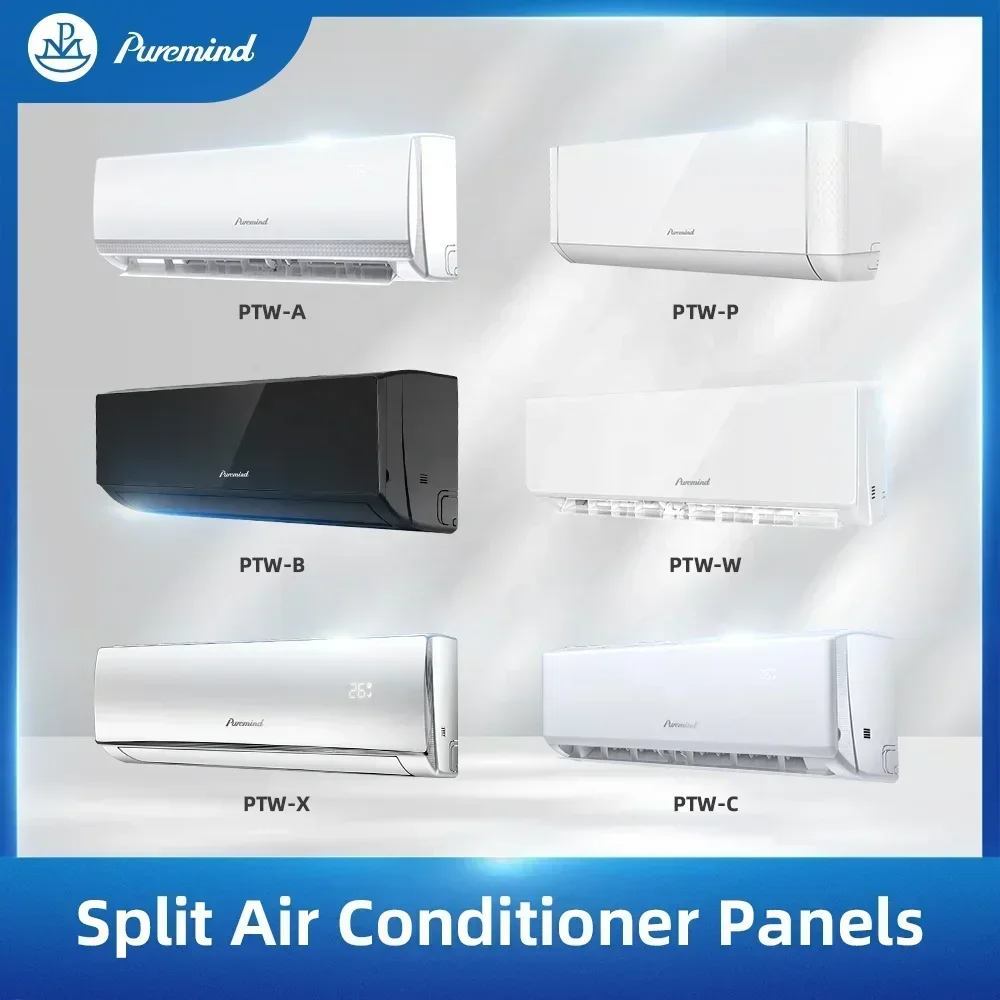 Puremind Mini Split Air Conditioner Inverter 12000Btu 18000Btu R32 R410a Cooling Heating Ductless AC Unit 220V 50