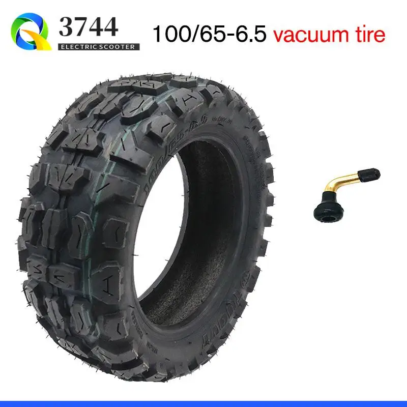 100/65-6.5 Tuovt Tubeless Rubber Tire for Dualtron Electric Scooter Widen Off-Road 11 Inch Vacuum Pneumatic Replacement Tyre