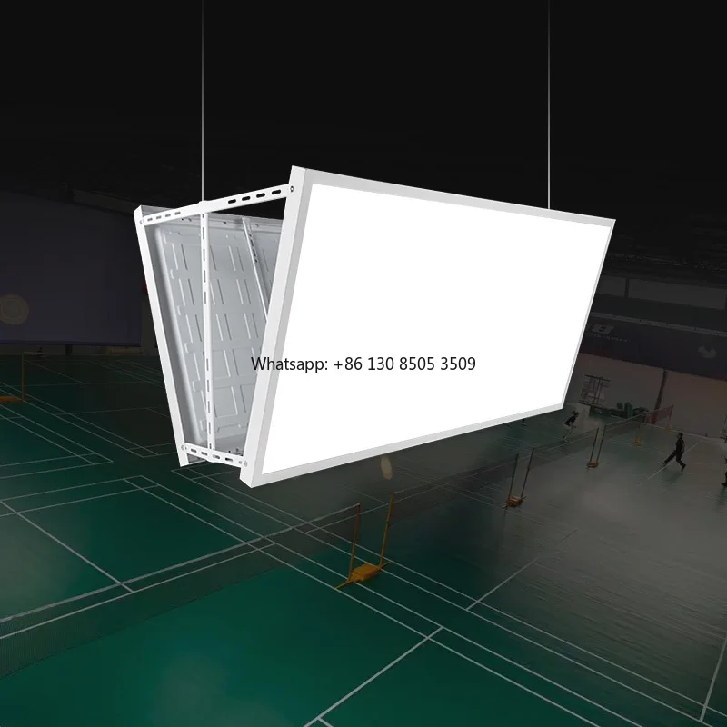 High-Brightness LED Anti-Glare Sports Court Lights Modern Aluminum Indoor Stadium Lighting Badminton Hall Games Shadowless