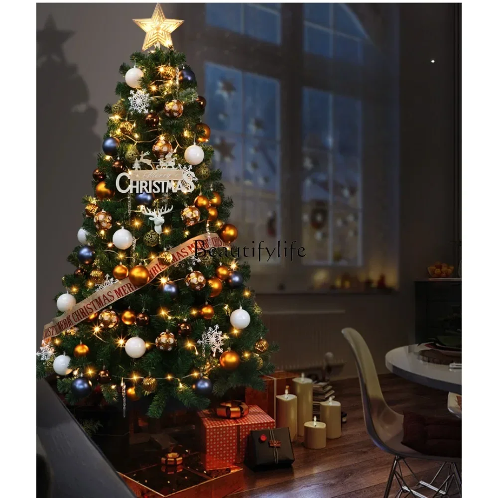 

Christmas decorations DIY premium sense luminous Christmas tree home package ornament