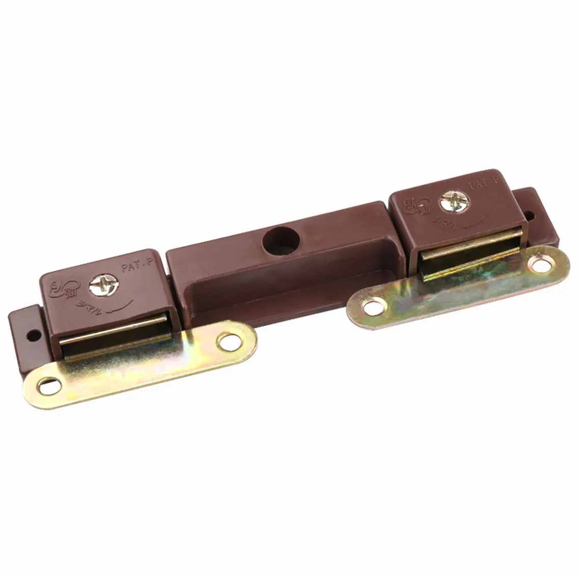 

130mm Double Magnetic Door Stopper Cabinet Catch Kitchen Plastic Door Suction Door Stops Furniture Hardware