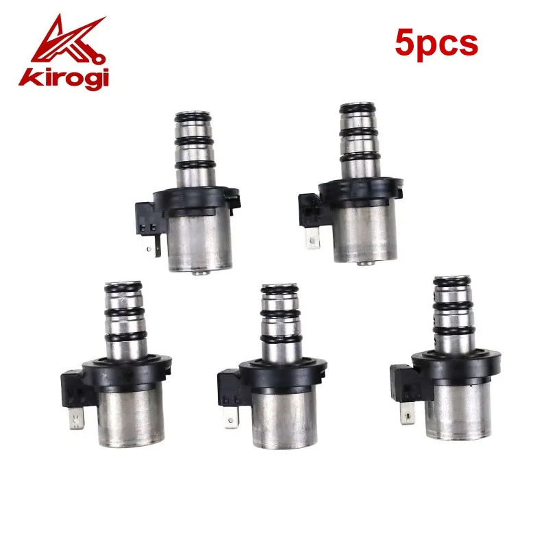 

5pcs Transmission Shift Solenoid Kit F4A41 F4A42 F4A51 F5A51 V4A51 for Forte Optima Soul Endeavor Tucson MD758981 4631339051