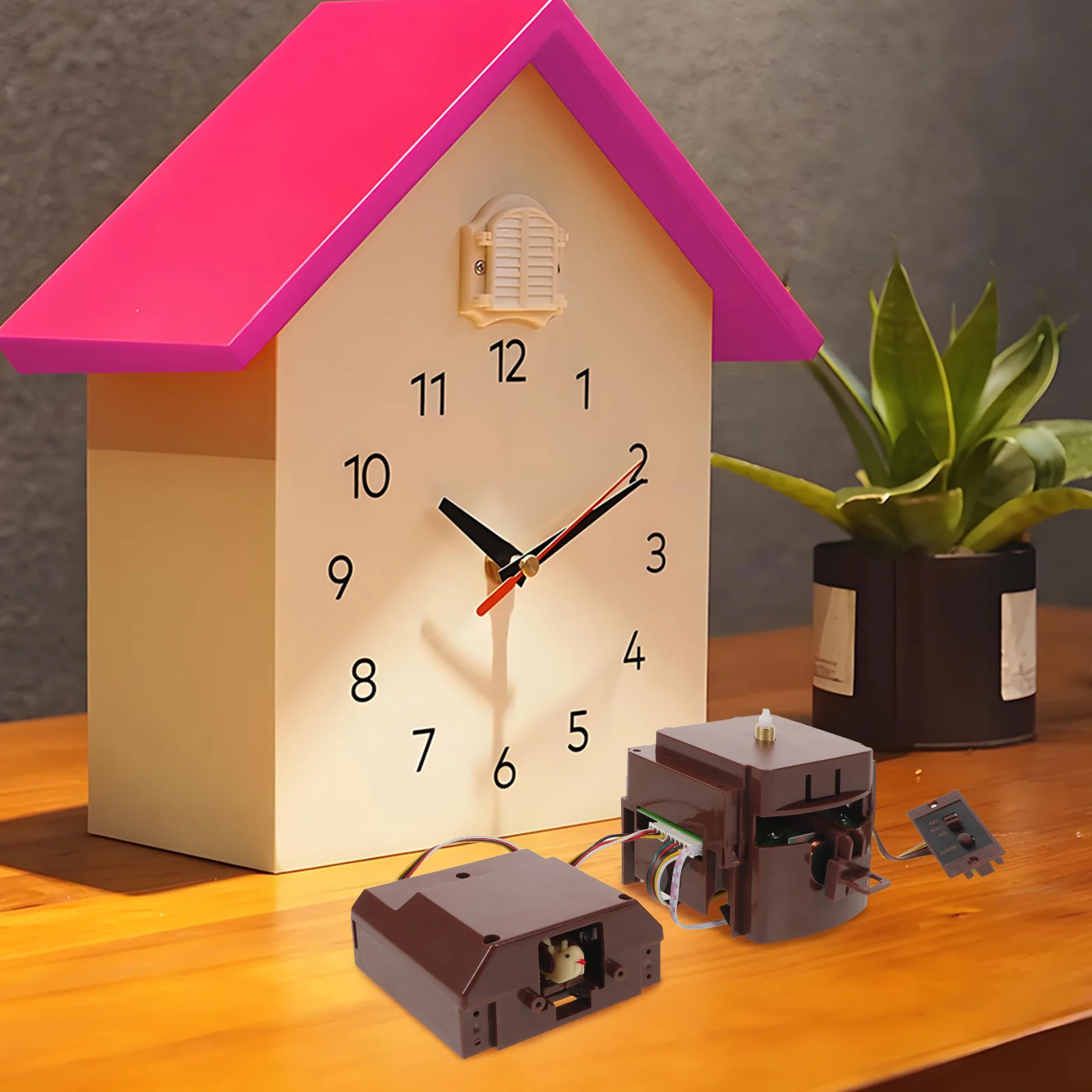 

Quartz Cuckoo Movement Diy Vintage Mechanism Replacement Reliable Quartz Movement For Wall Clock Repair Decorative Cuckoo