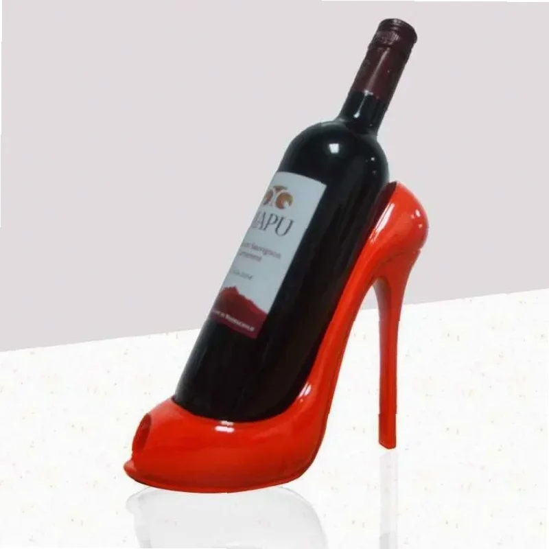 

Creative High Heel Shoe Wine Rack, Unique Home Decor Gift for Living Room Table & Housewarming