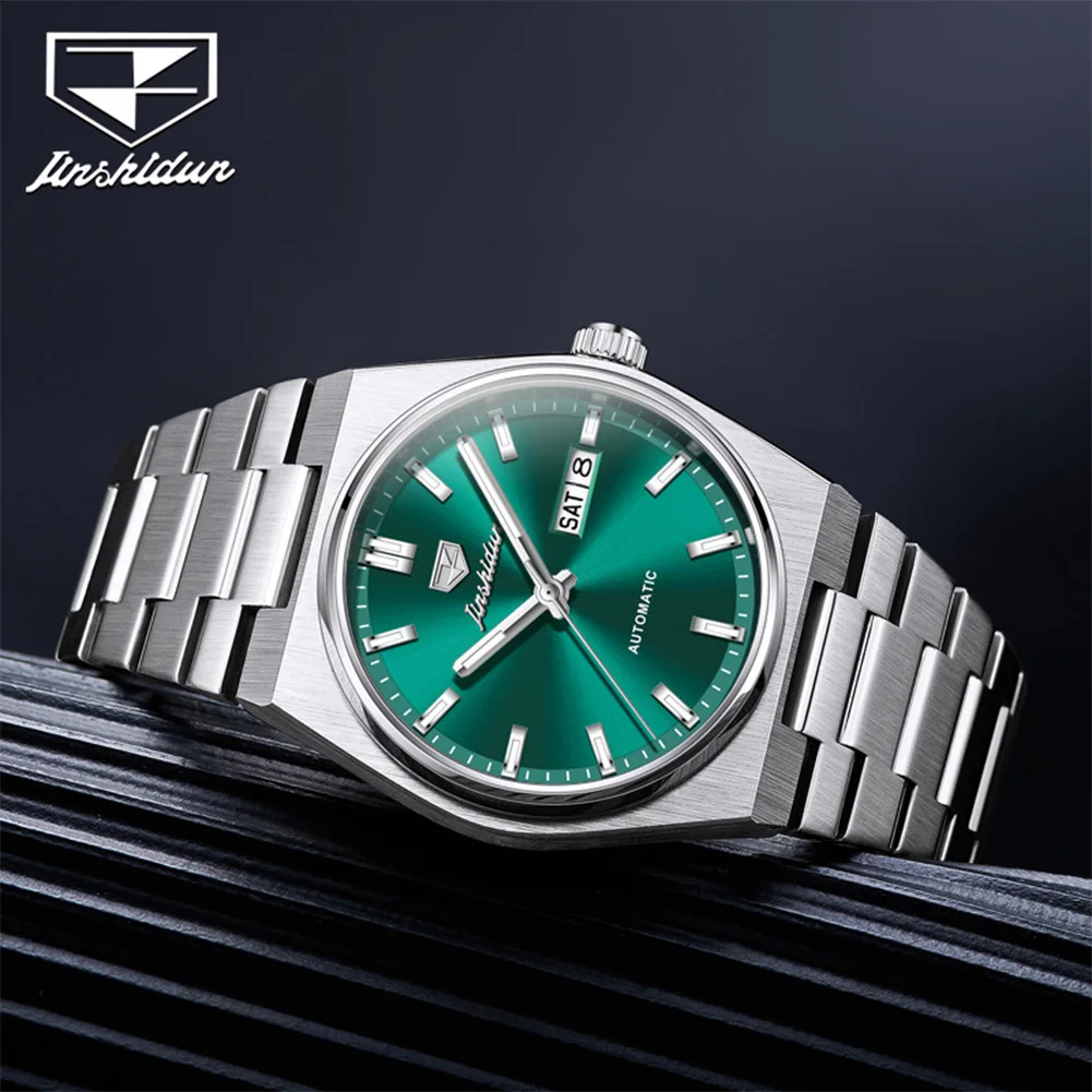 JSDUN 8996 Automatic Mechanical Men's Watch Solid Stainless Steel Waterproof High-end Watch for Men