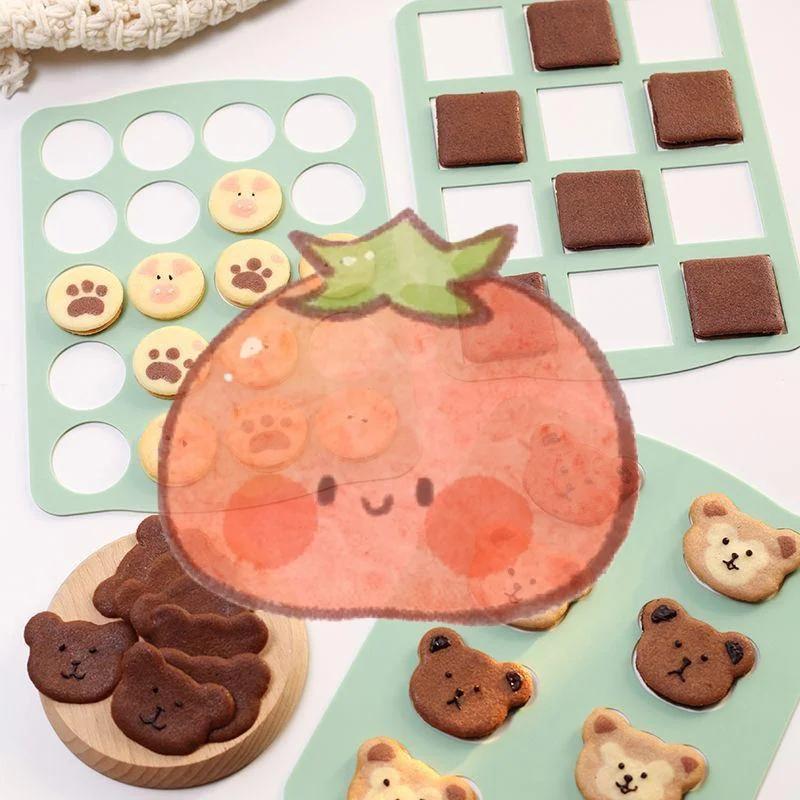 

1 шт., японская форма для печенья, силиконовая форма для печенья, форма для жаккиза, украшение шоколадного торта, кухонные аксессуары, инструмент