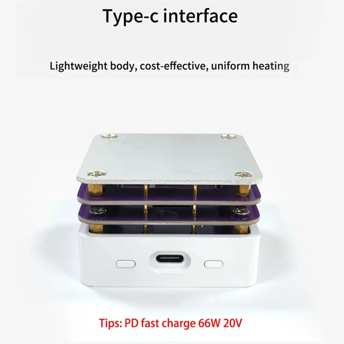 G3061 PD65W Mini Hot Plate Digital การประสาน อุ่น Rework Station PCB SMD Board การประสาน แผ่นความร้อนตาราง