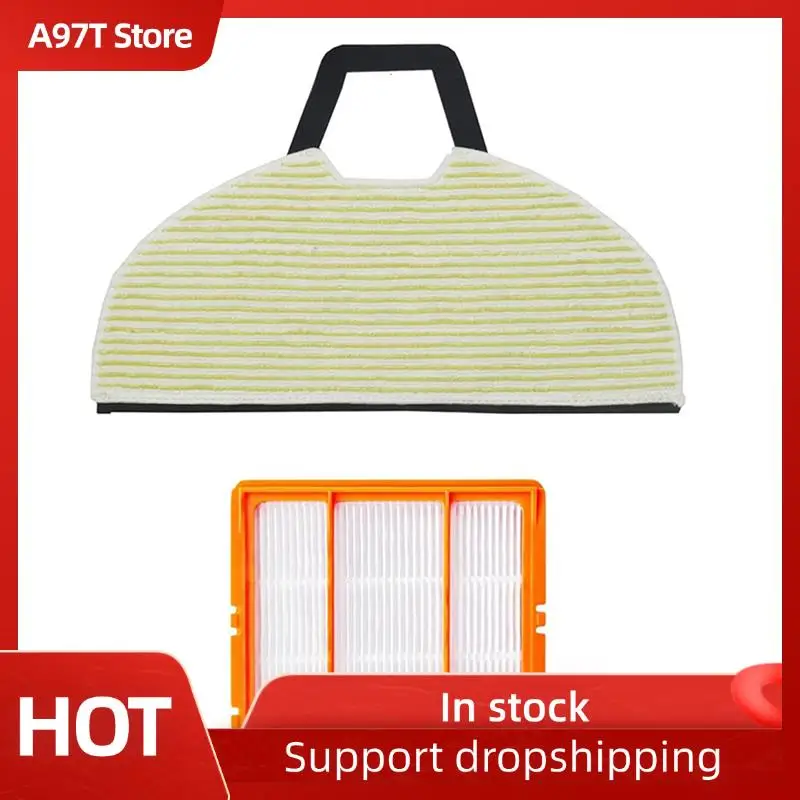 

Аксессуары для пылесоса A97T для Shark RV2610WA AV2610WA 6 подушечек для швабры, 2 фильтра, 4 боковые щетки