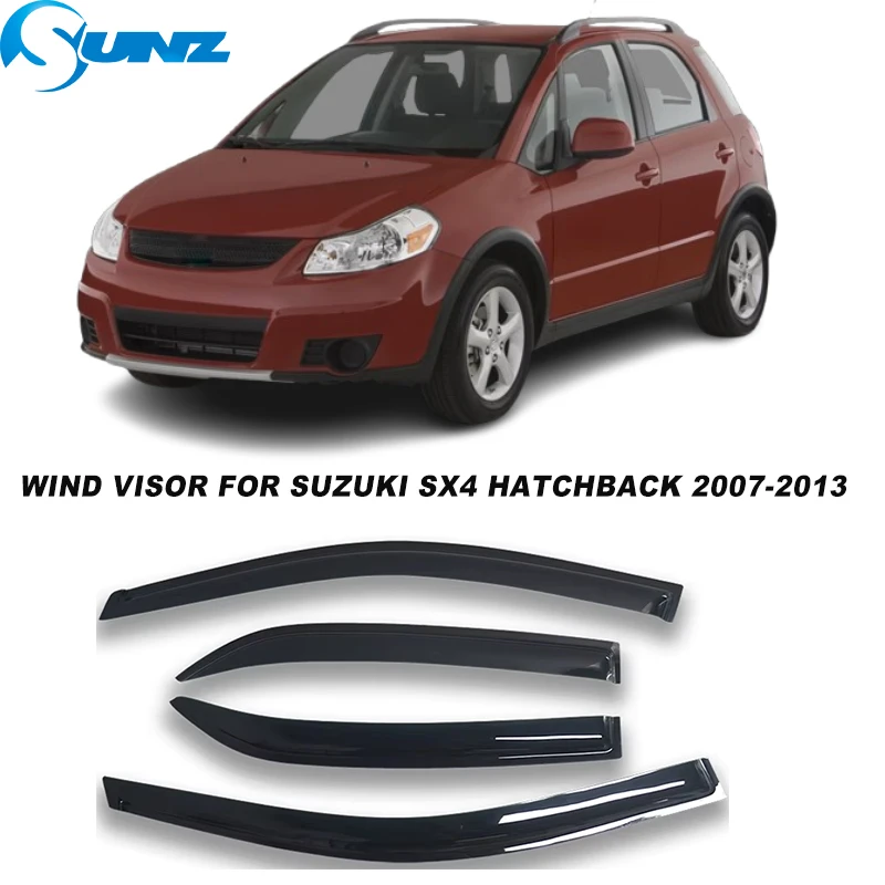 

Window Visor For Suzuki Sx4 Hatchback 2007 2008 2009 2010 2011 2012 2013 Wind Shield Sun Rain Deflector Guard Side Wind Visor