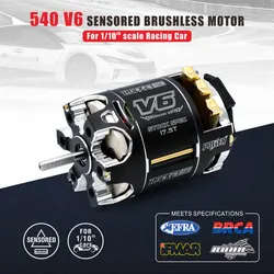 2023 NEWEST SURPASS HOBBY Rocket RC 540 V6 sensored Brushless Motor Waterproof for 1/10 1/12 RC Car Drift