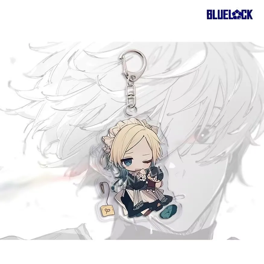 Costume da cameriera portachiavi "Blue Prison". Ciondolo "Jieshi Yifeng Lehui Qianqie Leopard Horse".