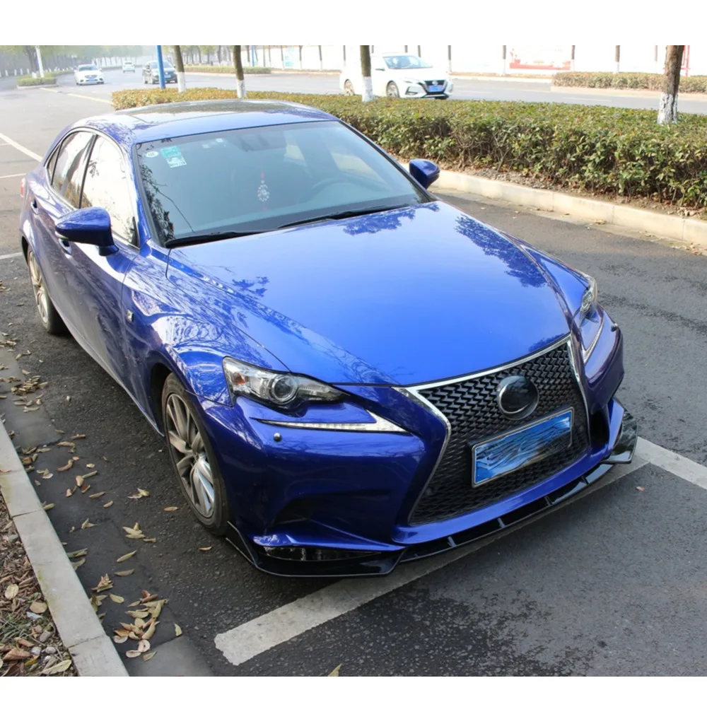For 2014-2016  Lexus IS250 IS350 IS300 F Sport Front Bumper Lip Spoiler Splitter Diffuser Detachable Body Kit Accessory