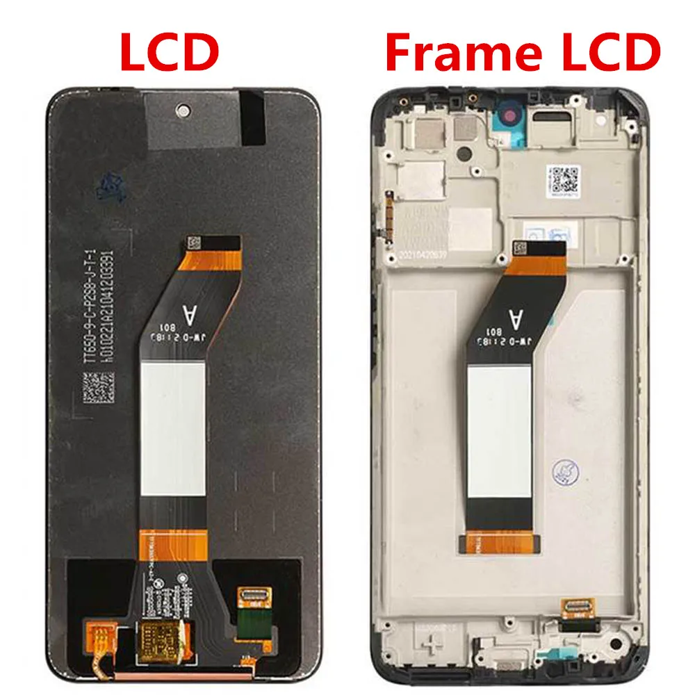 6.5'' Original New For Xiaomi Redmi 10 Prime LCD Display Screen Touch Panel Digitizer For Redmi10 Redmi 10 LCD Frame Assembly