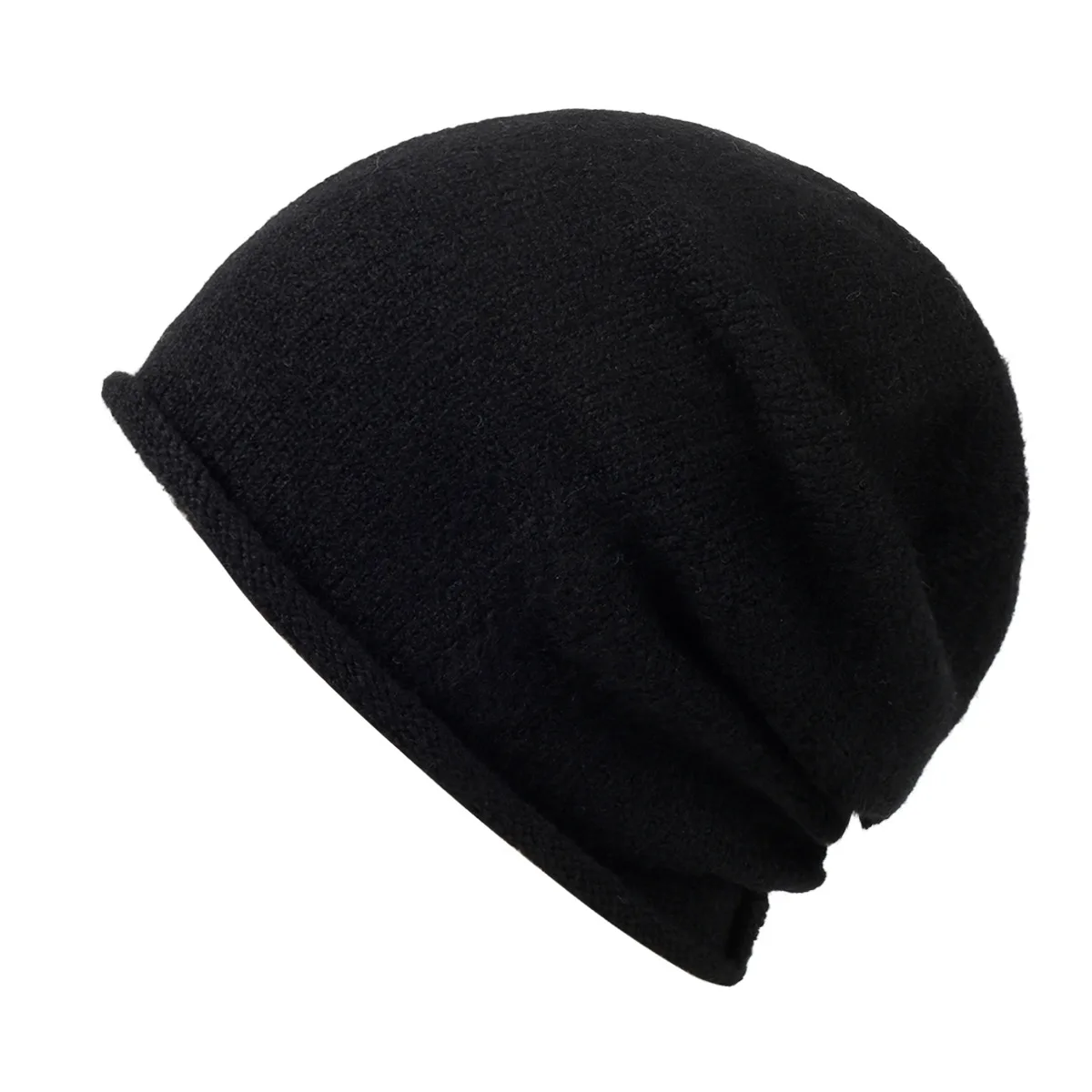 Beliebte Unsex Herbst-Winter-Mütze für Frauen, solide helle Farbe, weiche Wollmützen, am besten abgestimmte Skimütze für Männer, warmes Skullies-Geschenk – Detail 7