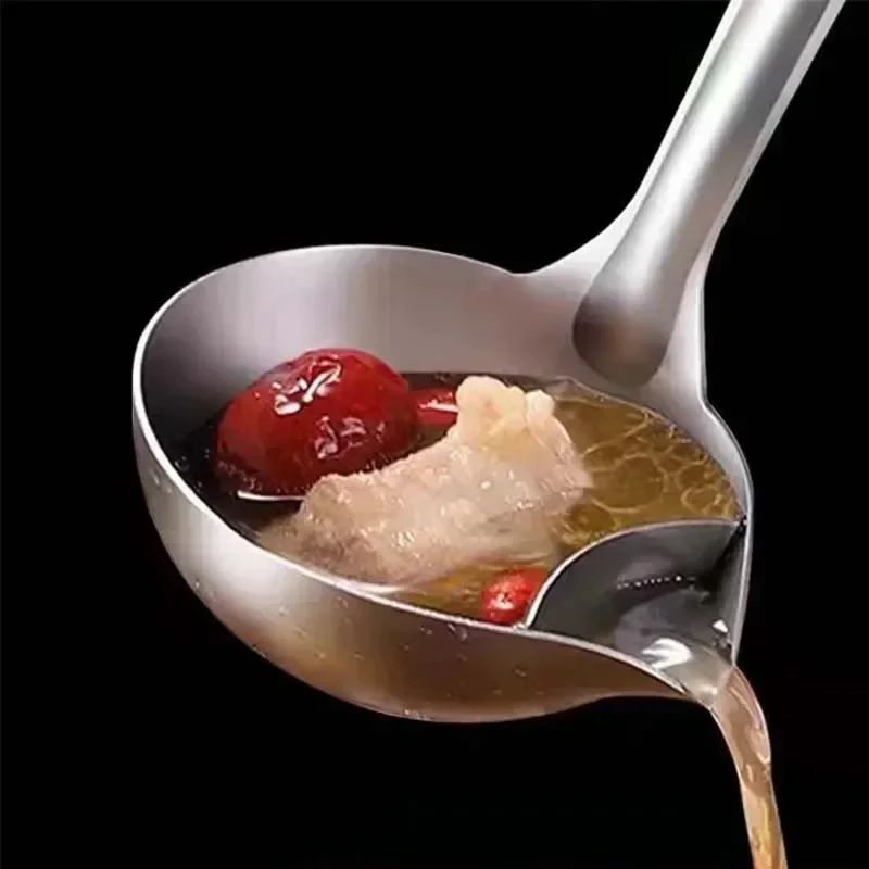 

Stainless Steel Filter Oil Spoon Oil Soup Separator Household Kitchen Cooking Filter Drain