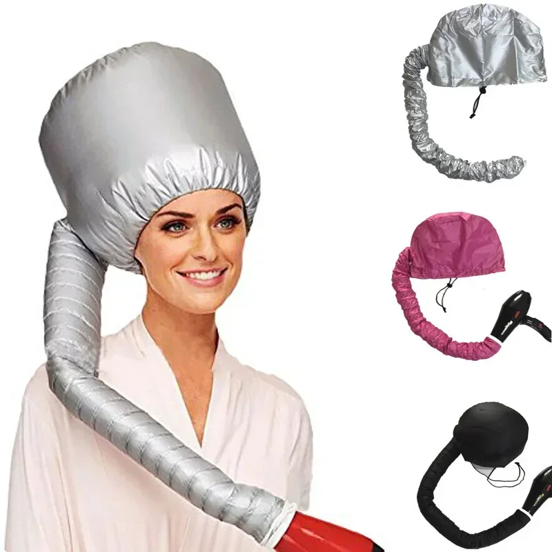 Haar Motorhaube Tragbare Trockner Kappe Dampfer Schnell Trocknend Gebacken Öl Pflege Diffusor Trocknen Friseur Werkzeuge Haar Kappe Dusche Kappe Frauen