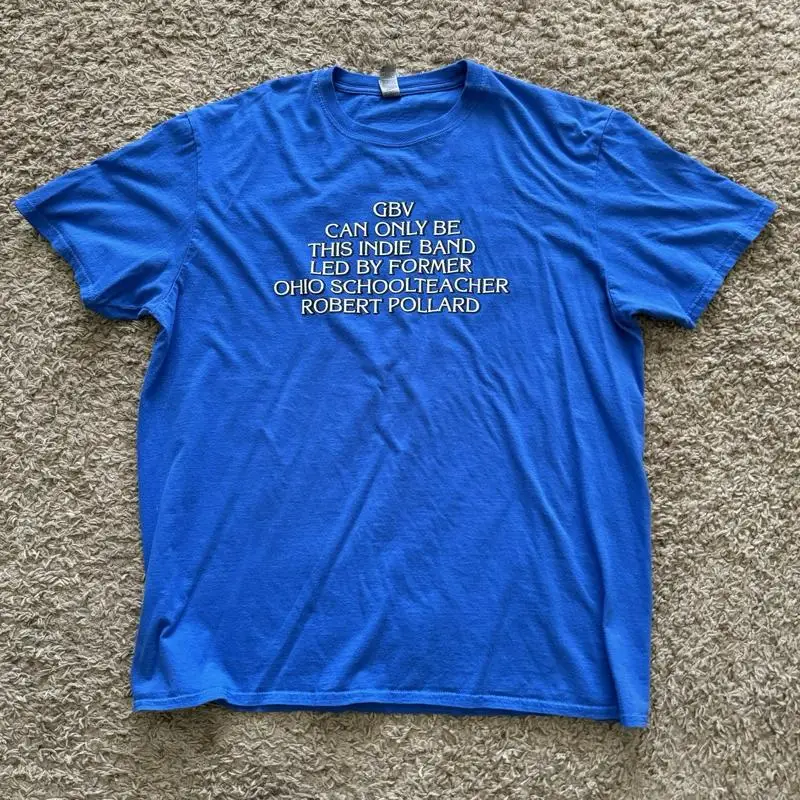 Original GBV Guided By Voices Jeopardy T Shirt Size XL