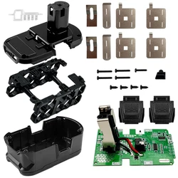 P108 10*18650 Li-ion Battery Plastic Case Charging Protection Circuit Board PCB Box For RYOBI 18V P103 P118 BPL-1815 1820G ONE+