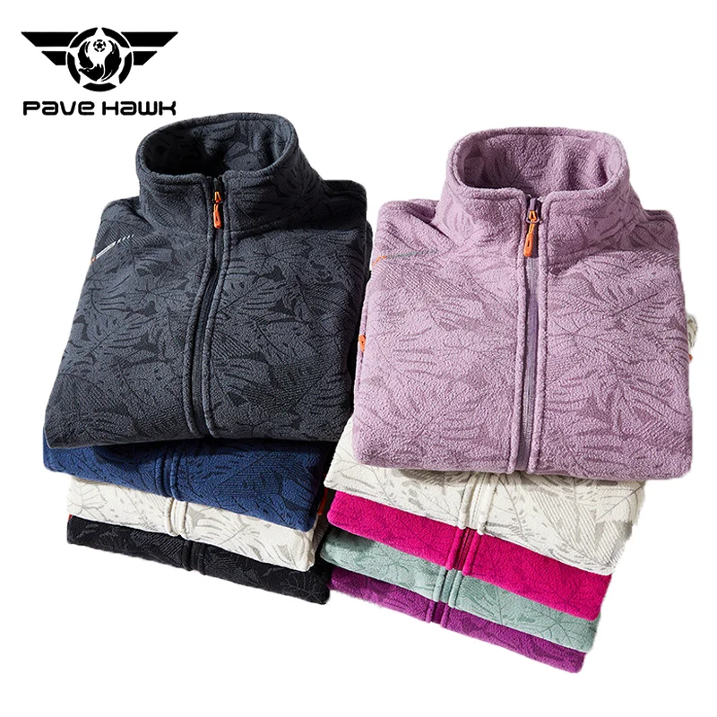 Fleece Plus Size Lovers Jacket Thickened Fleece Warm Lamb Fleece Jackets Comfortable Breathable Outdoor Hiking Camping Coats