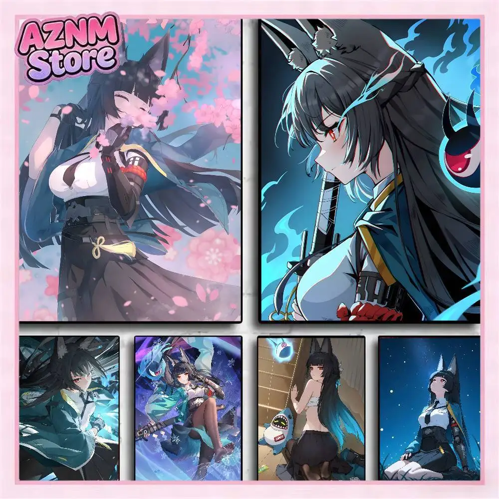 

Постер Zenless Zone Zero Miyabi, HD-качество, наклейка на стену, водонепроницаемая, для дома, гостиной, спальни, бара, эстетическое украшение