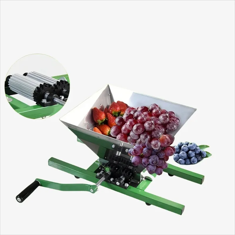 

7L Crusher manual stainless steel ap-ple grape grinder Household Fruit and Vegetable Shredder manual hard fruit pulverizer