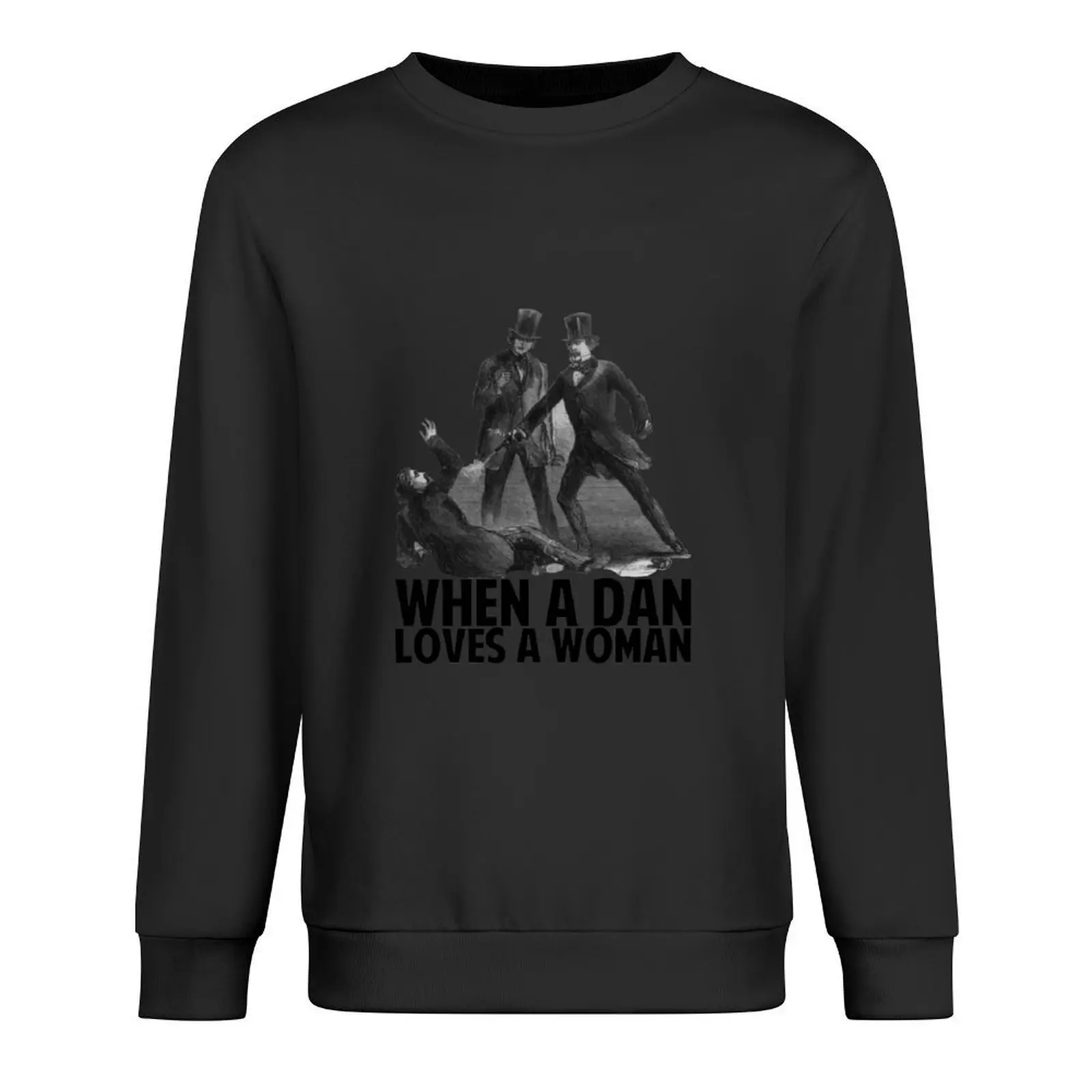 

When A Dan Loves A Woman - Dan Sickles - Philip Barton Key Pullover autumn jacket men autumn clothes hooded sweatshirt for men