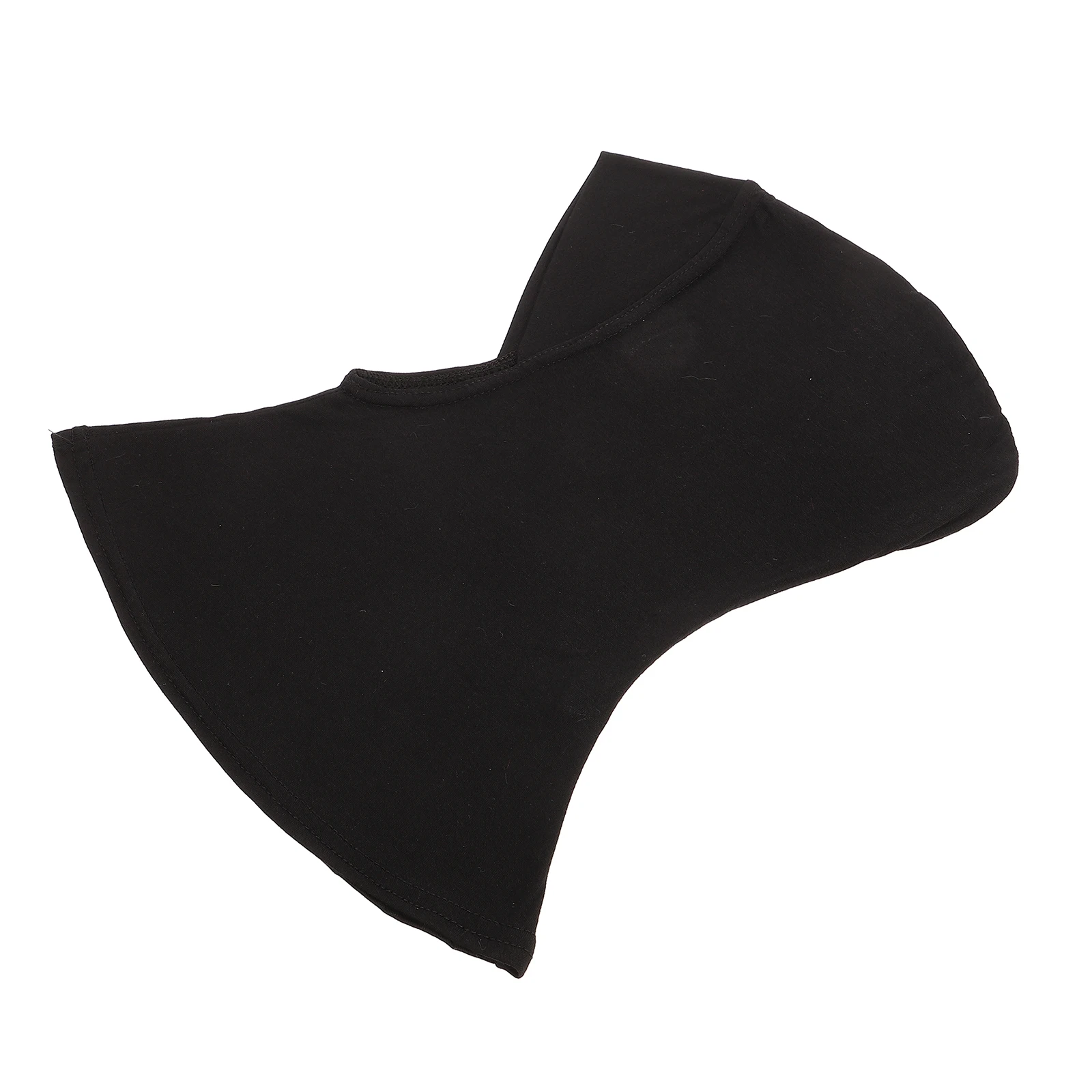 

Solid Black Full Cover Inner Hijab Caps Lightweight Breathable Modal Fabric Elastic Fit Muslim Head Wrap Scarf Beach Towel