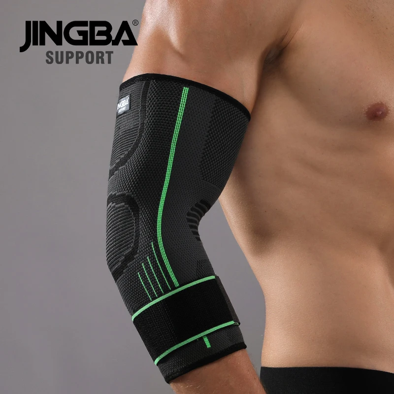 1 PC Gym Elastic Elbow Brace Golfer\'s Elbow Straps Compression Sleeve