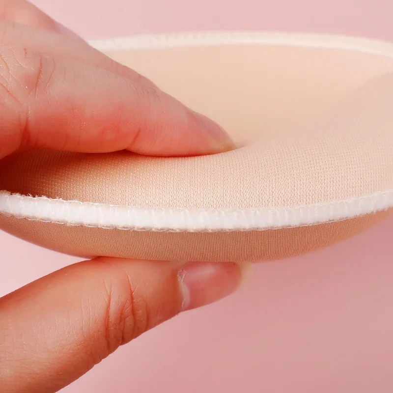 3D Push Up Bra Pads Inserções para Mulheres, Roupa Interior, Elevador de Peito Pequeno, Esponja Respirável Almofada De Sutiã Acolchoada, Forro Maiô