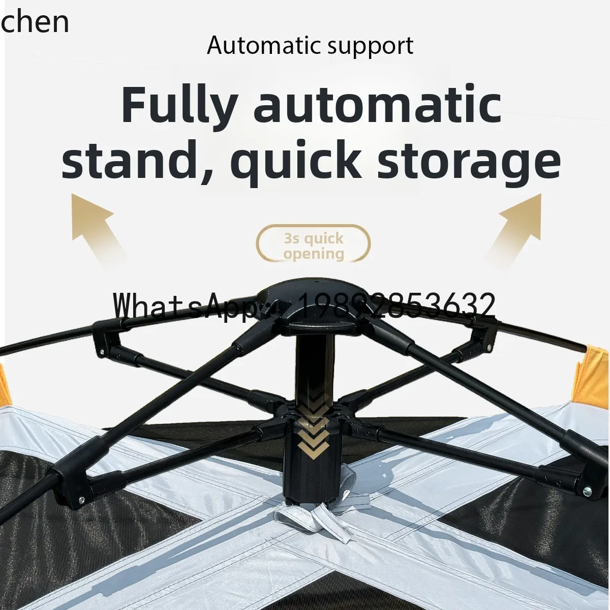 fully automatic park camping tent - outdoor sun protection, portable  quick setup
