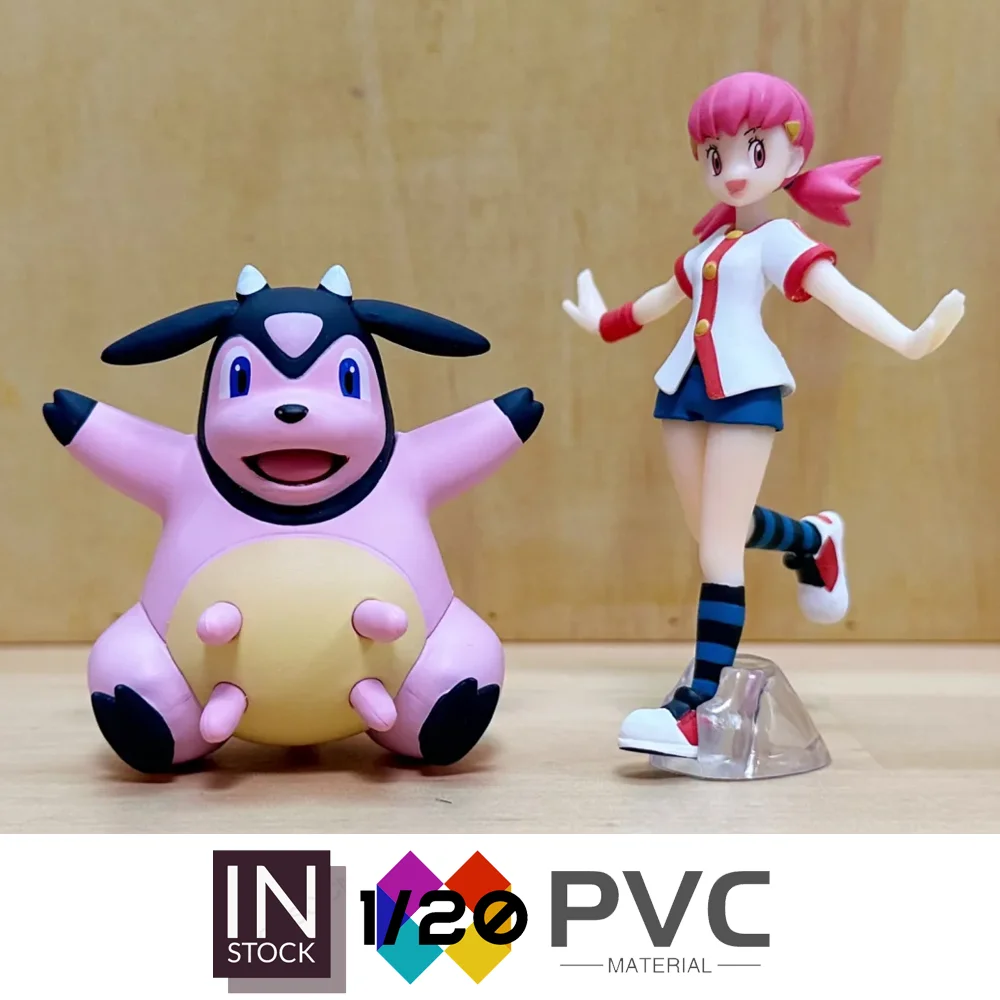 

[In Stock]1/20 PVC Scale World [PVC] Johto region Whitney & Miltank