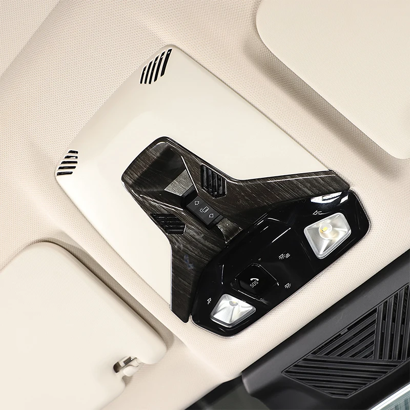 For BMW X1 U11 2023 2024 ABS Carbon Fiber Style Car Sunroof Switch Frame Decorative Cover Interior Accessories image 4